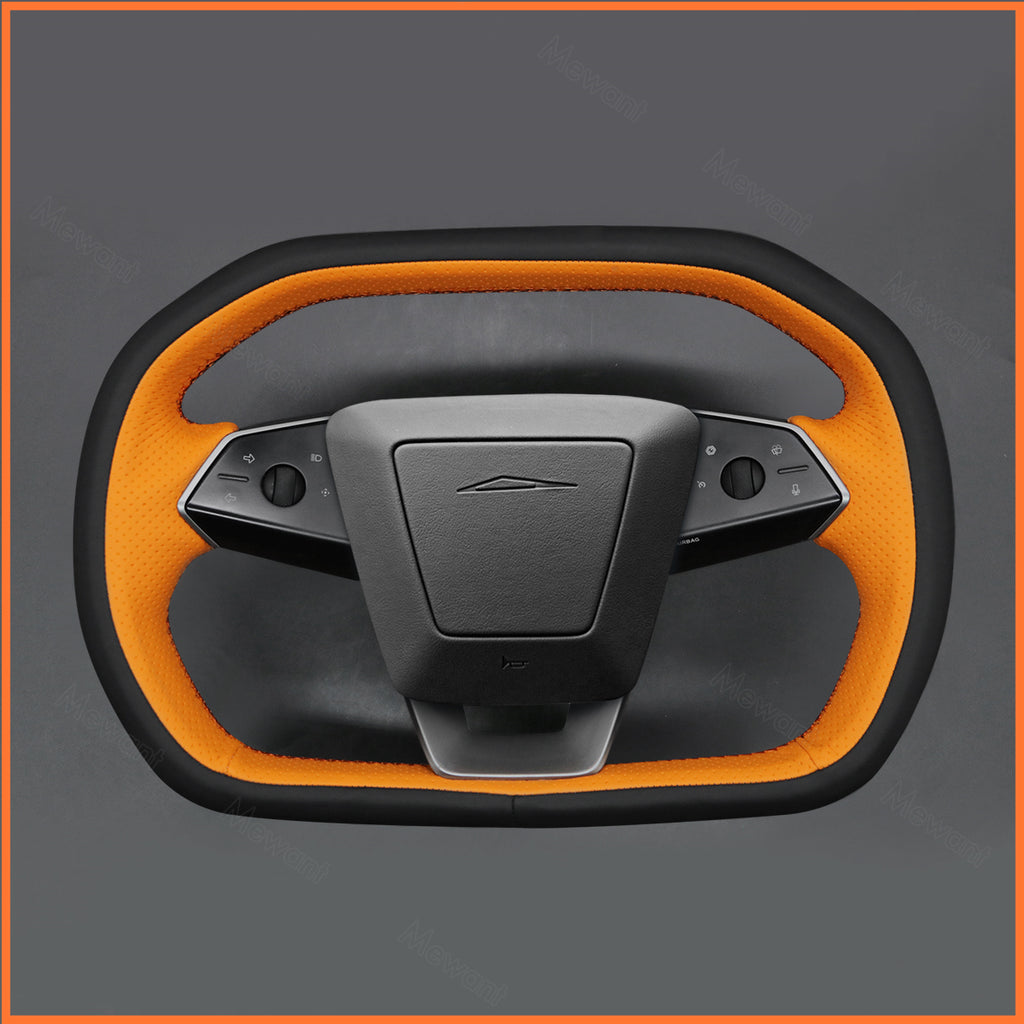 MEWANT Couvre Volant pour Tesla Cybertruck 2023-2025