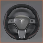 MEWANT Couvre Volant pour Tesla Model 3 2019-2023 / Model Y 2021-2023