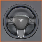 MEWANT Couvre Volant pour Tesla Model 3 2019-2023 / Model Y 2021-2023
