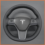 MEWANT Couvre Volant pour Tesla Model 3 2019-2023 / Model Y 2021-2023