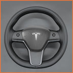 MEWANT Couvre Volant pour Tesla Model 3 2019-2023 / Model Y 2021-2023