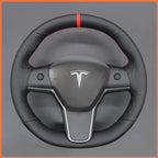 MEWANT Couvre Volant pour Tesla Model 3 2019-2023 / Model Y 2021-2023
