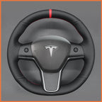 MEWANT Couvre Volant pour Tesla Model 3 2019-2023 / Model Y 2021-2023