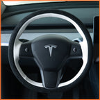 MEWANT Couvre Volant pour Tesla Model 3 2019-2023 / Model Y 2021-2023
