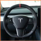 MEWANT Couvre Volant pour Tesla Model 3 2019-2023 / Model Y 2021-2023