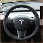 MEWANT Couvre Volant pour Tesla Model 3 2019-2023 / Model Y 2021-2023