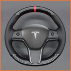 MEWANT Couvre Volant pour Tesla Model 3 2019-2023 / Model Y 2021-2023