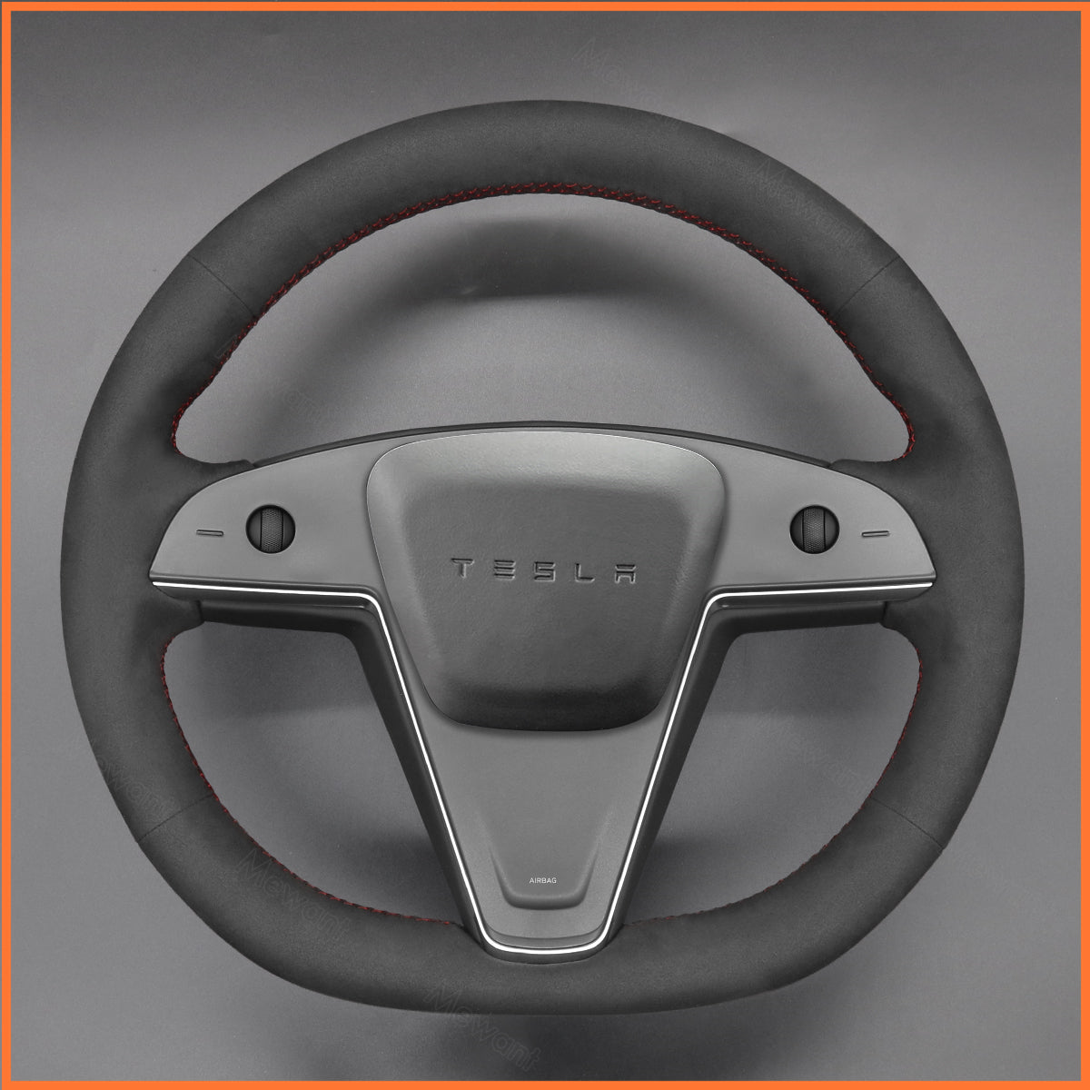 MEWANT Couvre Volant pour Tesla Model 3 2023 2024