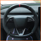 MEWANT Couvre Volant pour Tesla Model 3 Highland 2023-2025 / Tesla Model Y 2025