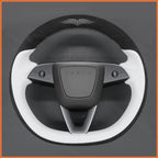 MEWANT Couvre Volant pour Tesla Model 3 Highland 2023-2025 / Tesla Model Y 2025