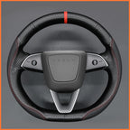 MEWANT Couvre Volant pour Tesla Model 3 Highland 2023-2025 / Tesla Model Y 2025