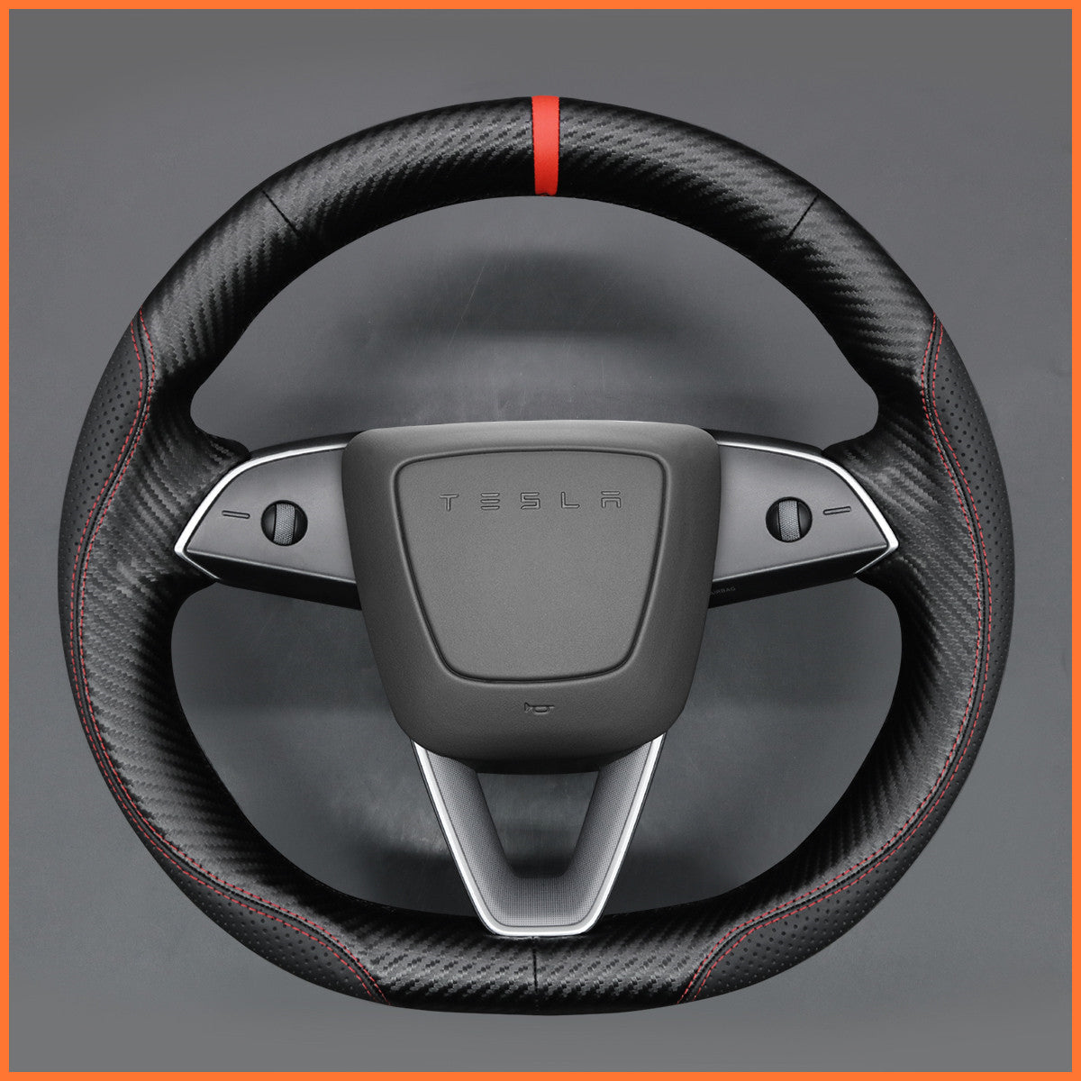 MEWANT Couvre Volant pour Tesla Model 3 Highland 2023-2025 / Tesla Model Y 2025