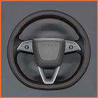 MEWANT Couvre Volant pour Tesla Model 3 Highland 2023-2025 / Tesla Model Y 2025