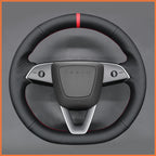MEWANT Couvre Volant pour Tesla Model 3 Highland 2023-2025 / Tesla Model Y 2025