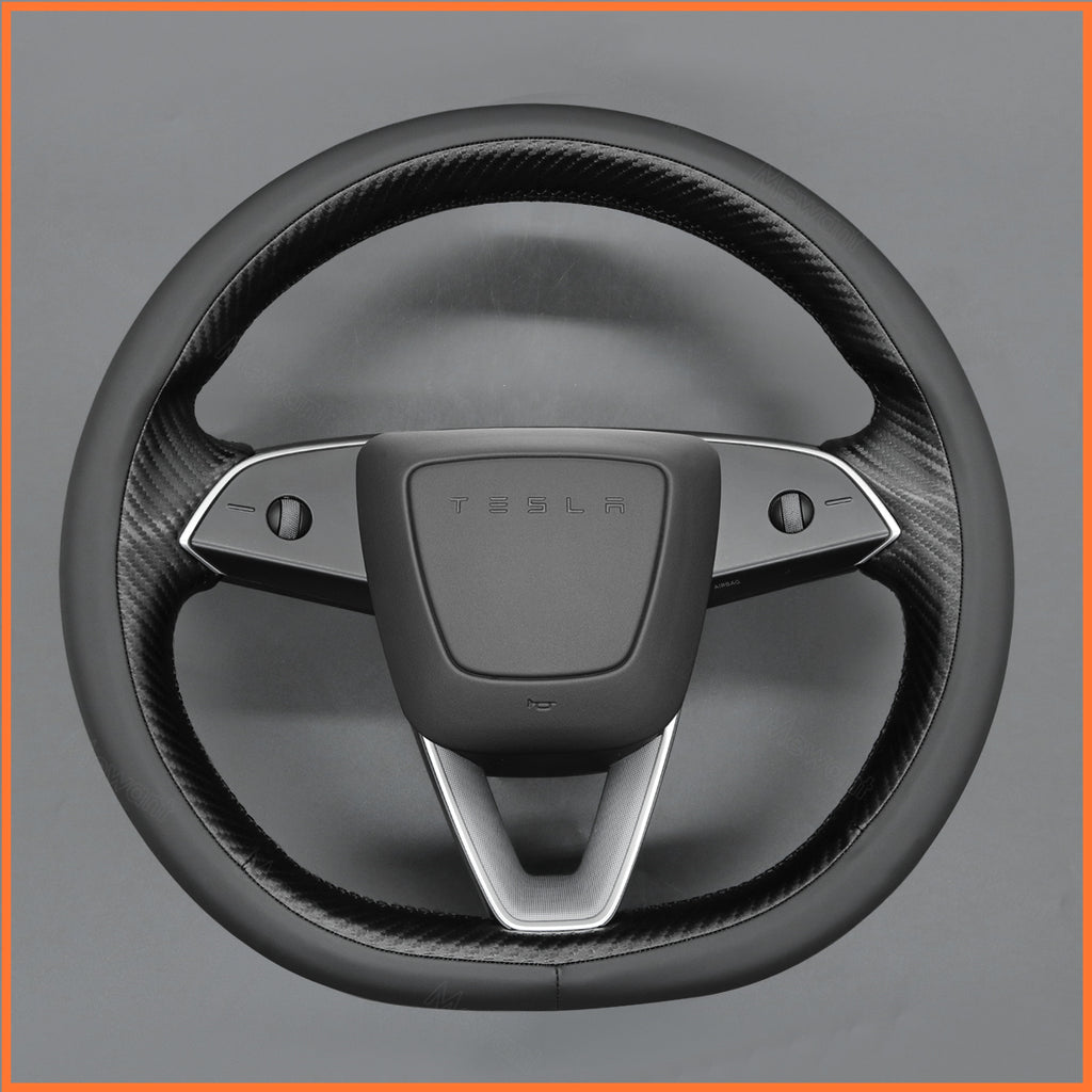 MEWANT Couvre Volant pour Tesla Model 3 Highland 2023-2025 / Tesla Model Y 2025