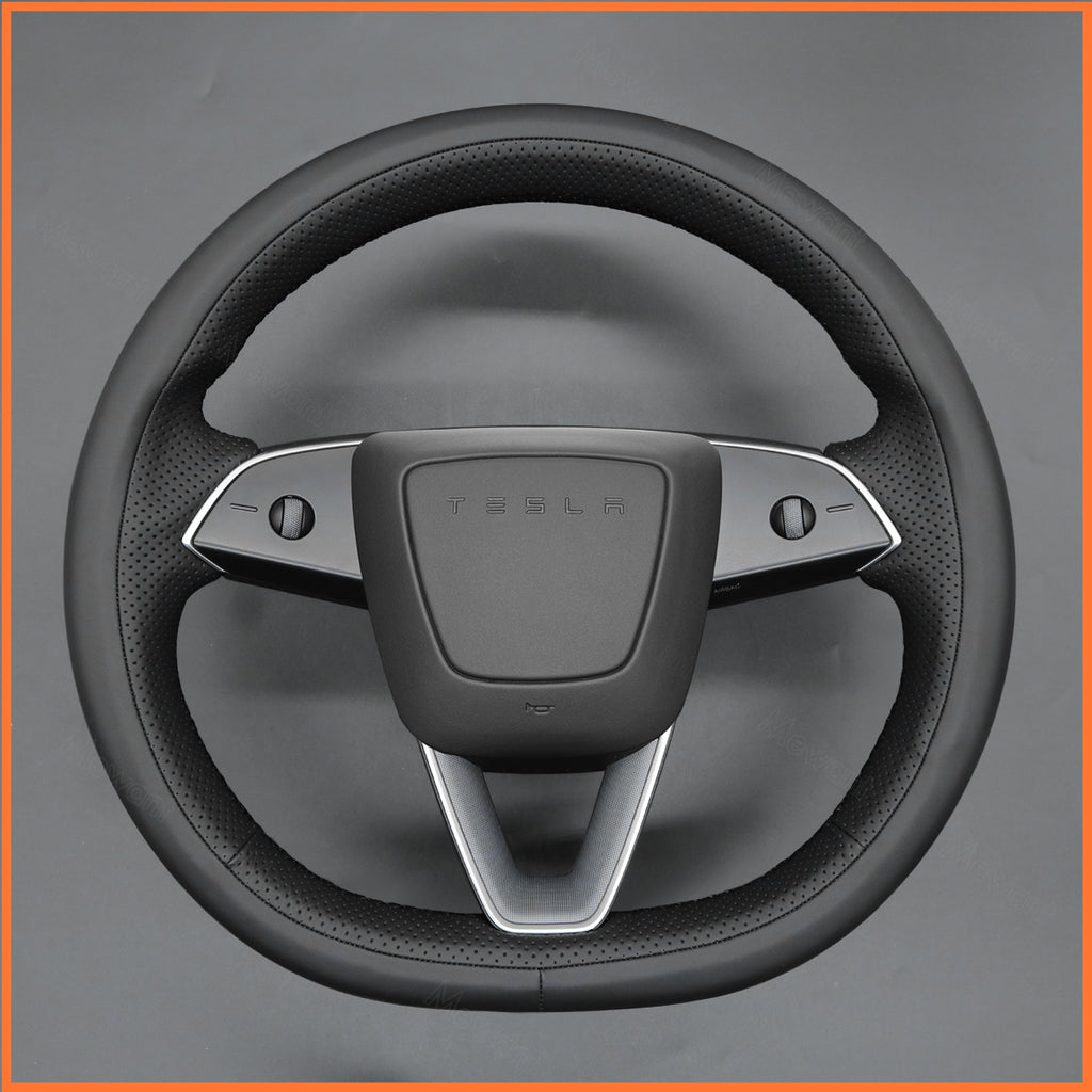 MEWANT Couvre Volant pour Tesla Model 3 Highland 2023-2025 / Tesla Model Y 2025