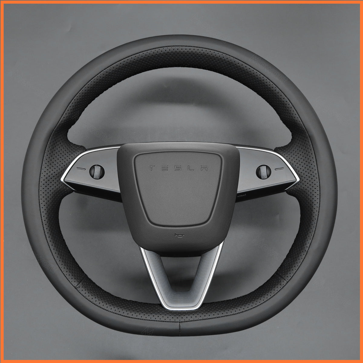 MEWANT Couvre Volant pour Tesla Model 3 Highland 2023-2025 / Tesla Model Y 2025