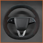 MEWANT Couvre Volant pour Tesla Model 3 Highland 2023-2025 / Tesla Model Y 2025