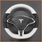 MEWANT Couvre Volant pour Tesla model S 2013-2017
