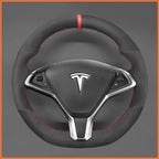 MEWANT Couvre Volant pour Tesla model S 2013-2017