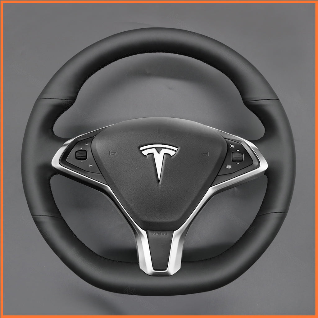 MEWANT Couvre Volant pour Tesla model S 2013-2017
