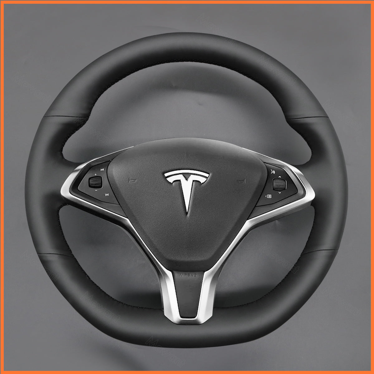 MEWANT Couvre Volant pour Tesla model S 2013-2017