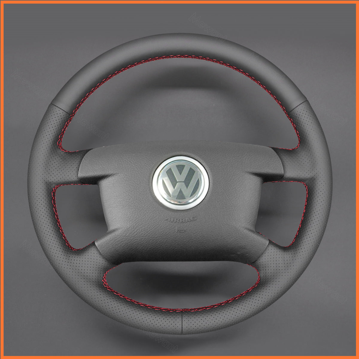 MEWANT Couvre Volant pour VW Caddy Caravelle T5 2003-2009