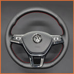 MEWANT Couvre Volant pour VW Caddy Crafter Passat Golf 7 Polo Arteon Tiguan Touareg Passat Jetta Variant 2015-2021