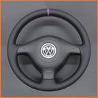 MEWANT Couvre Volant pour VW Golf 4 Passat B5 Variant Polo Bora Sharan 1997-2004