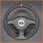 MEWANT Couvre Volant pour VW Golf 4 Passat B5 Variant Polo Bora Sharan 1997-2004