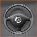 MEWANT Couvre Volant pour VW Golf 4 Passat B5 Variant Polo Bora Sharan 1997-2004
