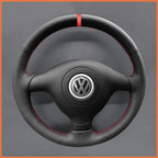 MEWANT Couvre Volant pour VW Golf 4 Passat B5 Variant Polo Bora Sharan 1997-2004