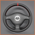 MEWANT Couvre Volant pour VW Golf 4 Passat B5 Variant Polo Bora Sharan 1997-2004