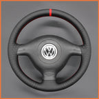 MEWANT Couvre Volant pour VW Golf 4 Passat B5 Variant Polo Bora Sharan 1997-2004