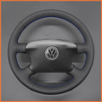 MEWANT Couvre Volant pour VW Golf 4 Passat B5 Variant Sharan Bora T4 T5 1997-2005