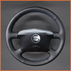 MEWANT Couvre Volant pour VW Golf 4 Passat B5 Variant Sharan Bora T4 T5 1997-2005