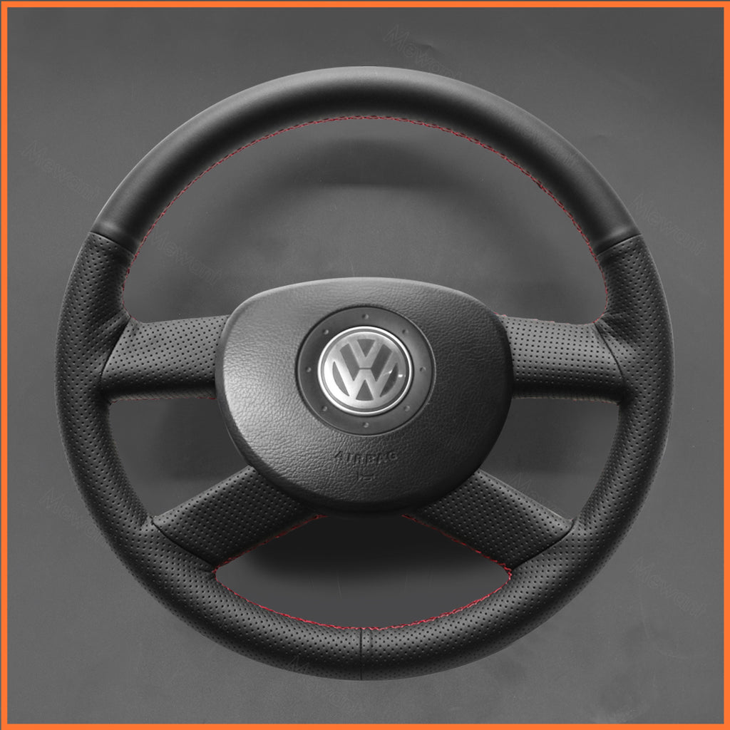 MEWANT Couvre Volant pour VW Golf 5 Polo FOX Touran 2003-2005