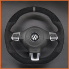 MEWANT Couvre Volant pour VW Golf 6 (VI) GTI Polo GTI Polo R-Line Scirocco CC Tiguan 2009-2014