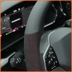 MEWANT Couvre Volant pour VW Golf 8 R-Line Golf GTI GTD GTE 8 Arteon Tiguan Touareg 2020-2021