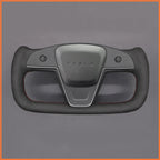 MEWANT Couvre Volant pour Yoke Lenkrad Tesla Model S 2022-2023 / Model X 2022-2023