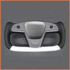 MEWANT Couvre Volant pour Yoke Lenkrad Tesla Model S 2022-2023 / Model X 2022-2023