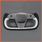 MEWANT Couvre Volant pour Yoke Lenkrad Tesla Model S 2022-2023 / Model X 2022-2023
