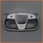 MEWANT Couvre Volant pour Yoke Lenkrad Tesla Model S 2022-2023 / Model X 2022-2023
