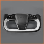 MEWANT Couvre Volant pour Yoke Lenkrad Tesla Model S 2022-2023 / Model X 2022-2023
