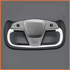 MEWANT Couvre Volant pour Yoke Lenkrad Tesla Model S 2022-2023 / Model X 2022-2023