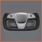 MEWANT Couvre Volant pour Yoke Lenkrad Tesla Model S 2022-2023 / Model X 2022-2023