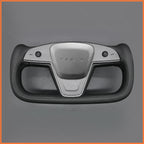 MEWANT Couvre Volant pour Yoke Lenkrad Tesla Model S 2022-2023 / Model X 2022-2023