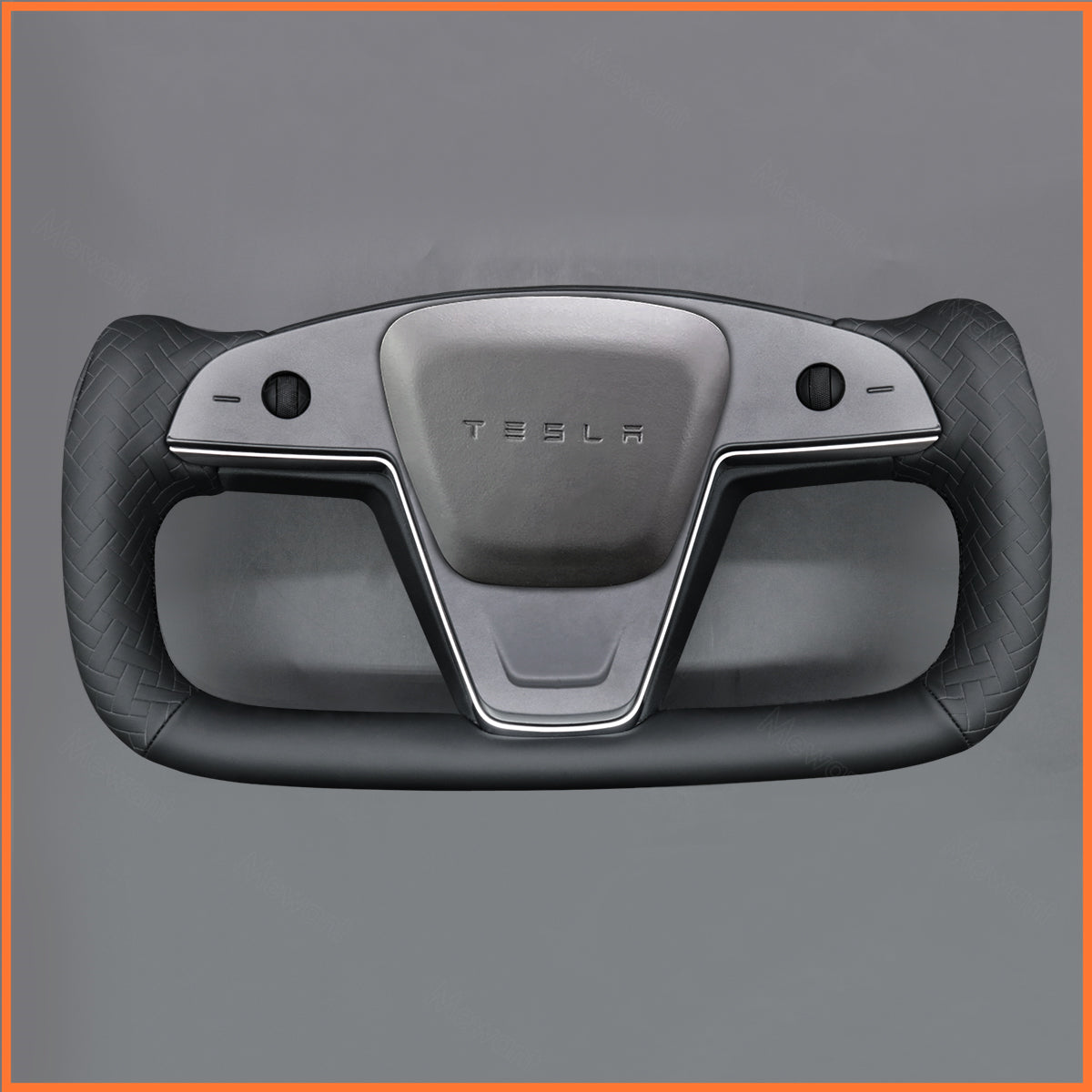 MEWANT Couvre Volant pour Yoke Lenkrad Tesla Model S 2022-2023 / Model X 2022-2023