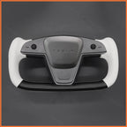 MEWANT Couvre Volant pour Yoke Lenkrad Tesla Model S 2022-2023 / Model X 2022-2023