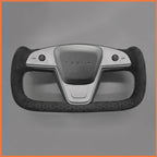 MEWANT Couvre Volant pour Yoke Lenkrad Tesla Model S 2022-2023 / Model X 2022-2023